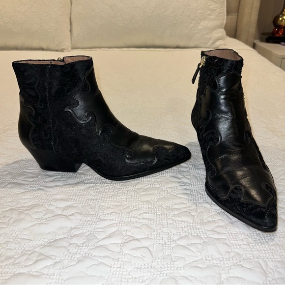 Louise te Cie leather boot size 10 - Picture 2 of 8